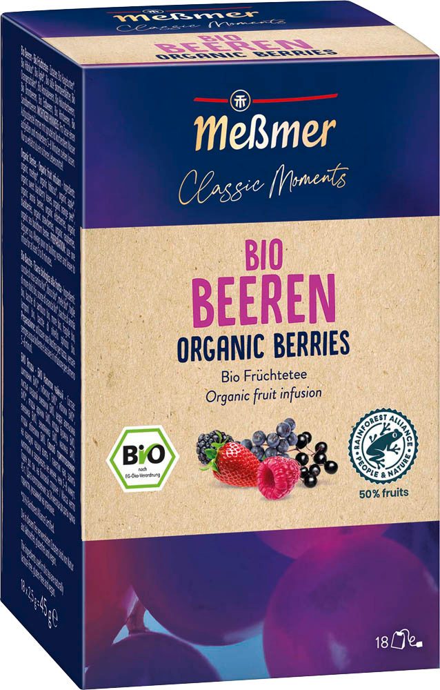 Meßmer Beeren Bio-Tee 18 Portionen | office discount