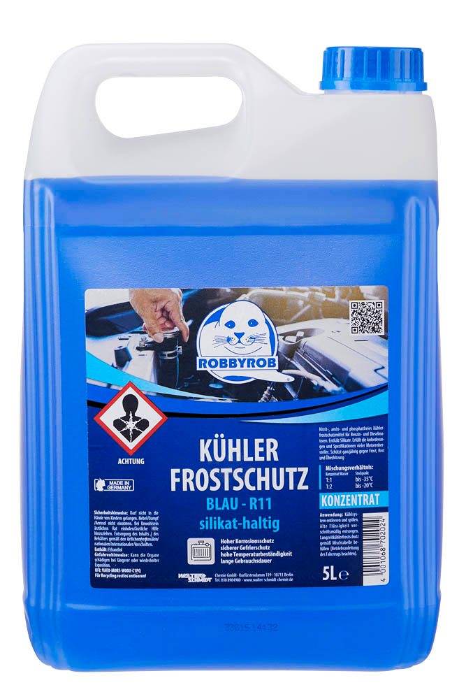 ROBBYROB R11, für Benzin- und Dieselmotoren Kühlerfrostschutz 5,0 l ...