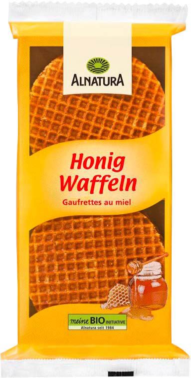 ALNATURA Bio Honigwaffeln Gebäck 175,0 g | office discount