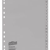 Register office discount Ordnerregister Vollformat A-Z grau 20-teilig, 1 Satz von office discount