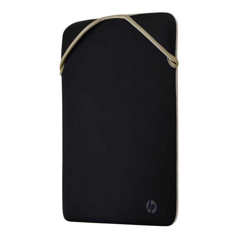 HP Laptophülle Protective Reversible Kunstfaser schwarz/gold bis 