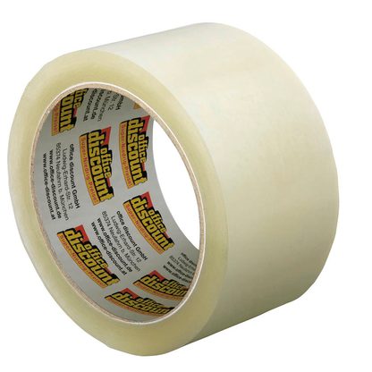 Packbänder office discount Packband transparent 50,0 mm x 66,0 m 1 Rolle von office discount
