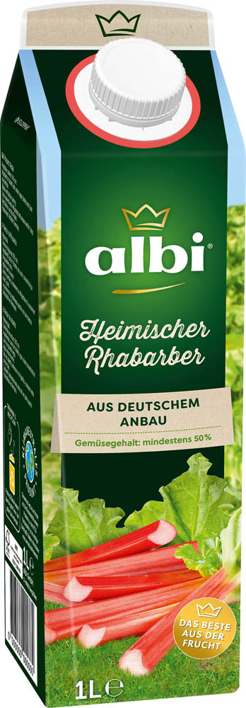 albi® Fruchtnektar Rhababer 1,0 l | office discount