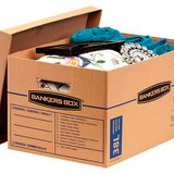 Umzugskartons 10 Bankers Box Umzugskartons SmoothMove Umzugsbox 47,0 x 33,5 x 27,0 cm von Bankers Box