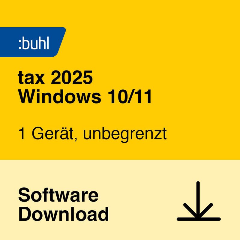 WISO tax 2025 (für das Steuerjahr 2024) Software Vollversion (DownloadLink) office discount