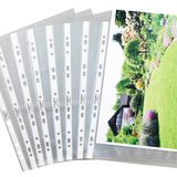 Prospekthüllen 100 DURABLE Prospekthüllen 2672 BUSINESS DIN A4 glasklar glatt 0,05 mm von DURABLE