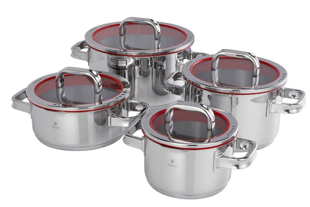 WMF Topf-Set Function 4 silber 4-tlg. | office discount WMF Topf-Set Function 4 silber 4-tlg. | office discount