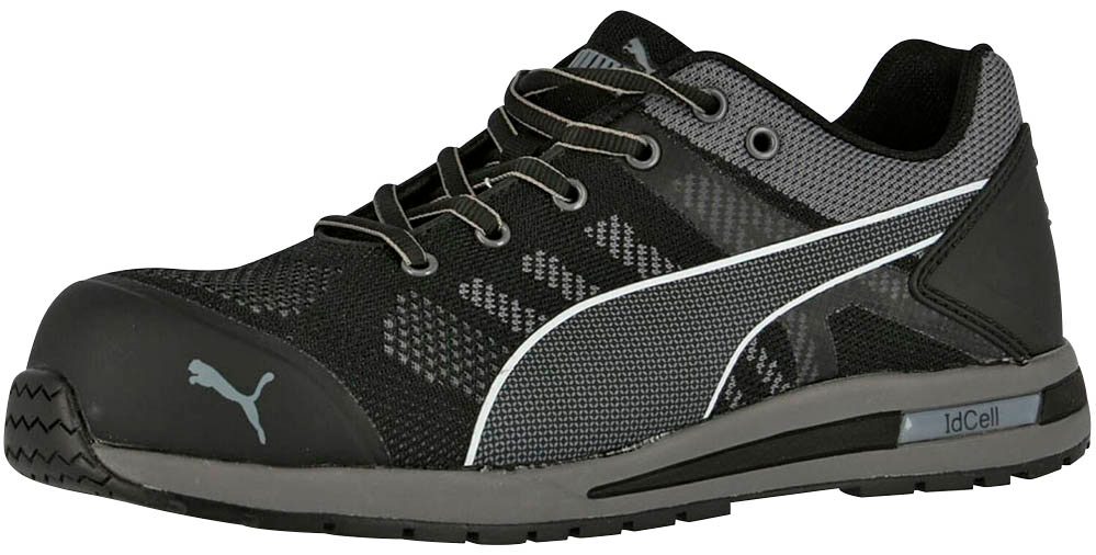 PUMA Herren S1P Sicherheitsschuhe ELEVATE KNIT BLACK LOW URBAN PROTECT schwarz GroBe 46 office discount