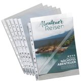 Prospekthüllen 100 office discount Prospekthüllen DIN A4 glasklar glatt 0,06 mm von office discount