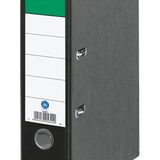 Ordner Grüner Balken Ordner schwarz marmoriert Karton 8,0 cm DIN A4 von Grüner Balken