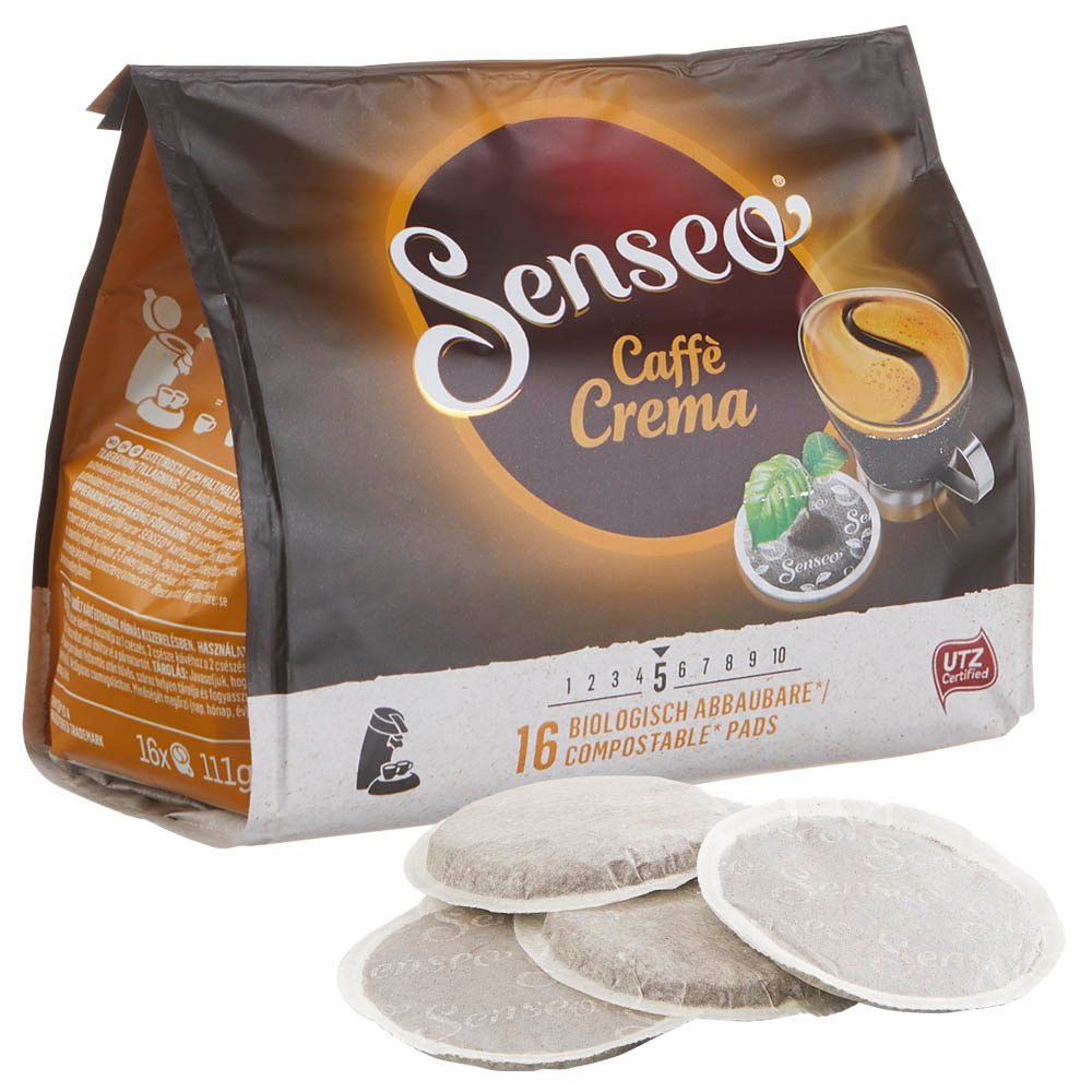 Welcher Discounter Hat Senseo Pads Im Angebot Senseo Caffe Crema Kaffeepads, 16 Pads | office discount