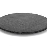 Schieferplatten APS Servierplatte schwarz 32,0 x 32,0 cm von APS