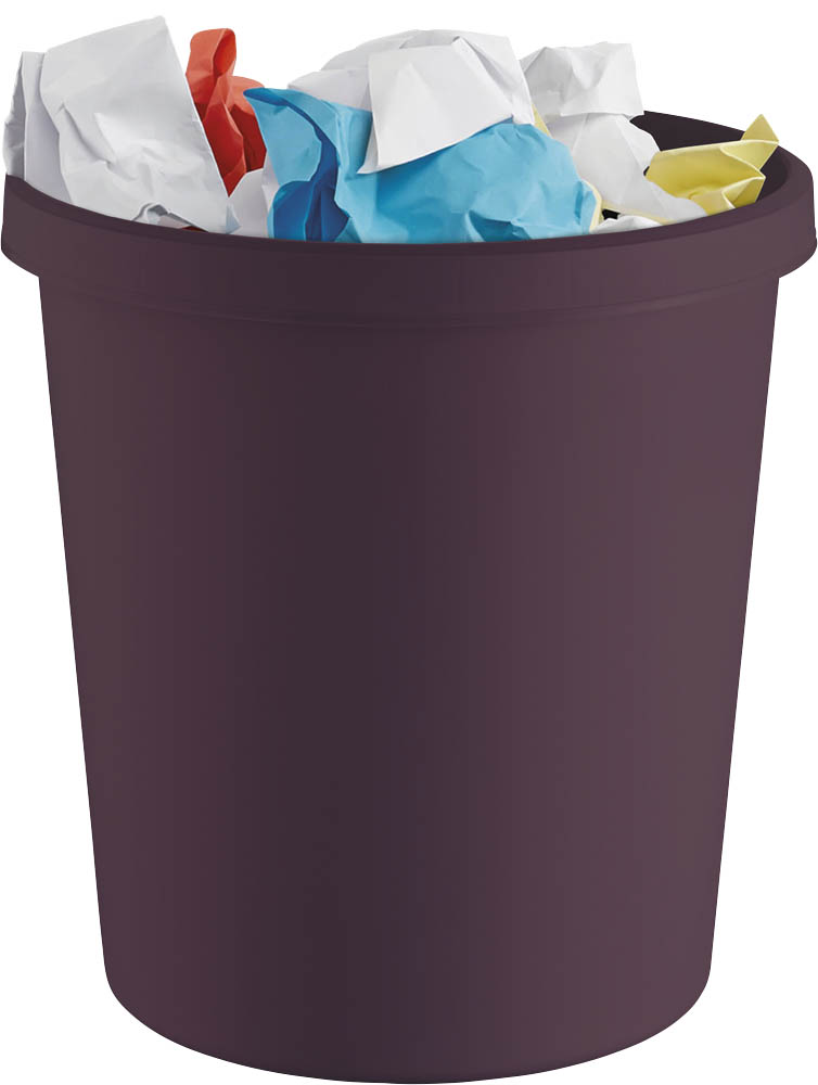 helit the green german Papierkorb 18,0 l rot office discount