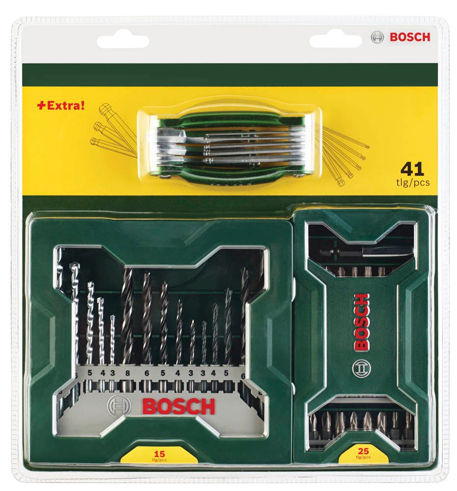 AKTION BOSCH Bohrer und BitSet, 41teilig mit Prämie nach