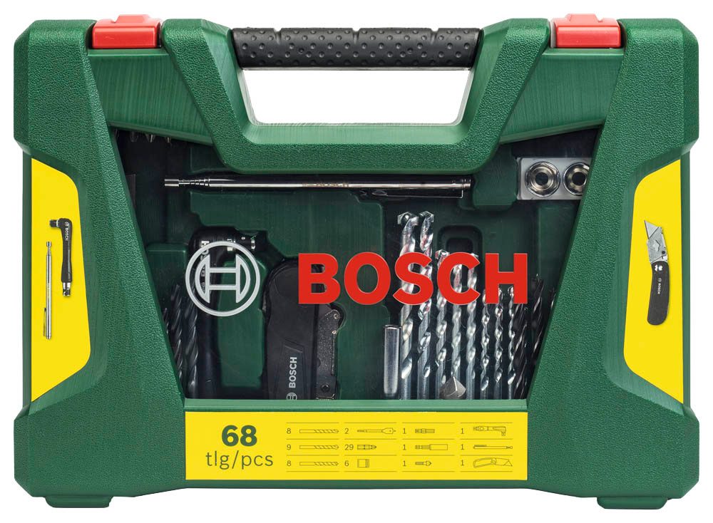 AKTION BOSCH VLine Box Bohrer und BitSet, 68teilig mit Prämie nach